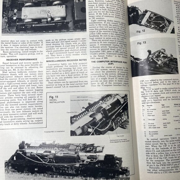 Model Railroader Magazine Back Issue u August 1984 Vol 51 No 8 Scenicking Washit - Picture 9 of 9